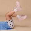 image:imageStelle Girls Socks Ruffle Socks for Girls Cotton Striped Crew Sock Girls Athletic SocksRed Bowpink Bowblack Bow
