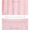 image:imageStelle Womens Ballet Skirt Chiffon Dance Wrap Skirt Mesh Sheer Pull On Elastic Waist High Low Flowy Skirts DancewearBallet Pink