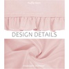 image:imageStelle Girls Gymnastics Shorts Athletic Dance Sparkle Ruffle Short High Waisted Metallic Biker Short for Kids 615 YearsPink