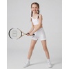 image:imageStelle Girls Gymnastics Shorts Athletic Dance Sparkle Ruffle Short High Waisted Metallic Biker Short for Kids 615 YearsWhite