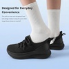 image:imageStelle Girls Sneakers Kids Tennis Running Walking Shoes SlipOn Athletic Non Slip Lightweight Breathable Sport Shoes for LittleBig KidBlack