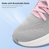 image:imageStelle Girls Sneakers Kids Tennis Running Walking Shoes SlipOn Athletic Non Slip Lightweight Breathable Sport Shoes for LittleBig KidLight Grey
