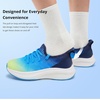 image:imageStelle Girls Sneakers Kids Tennis Running Walking Shoes SlipOn Athletic Non Slip Lightweight Breathable Sport Shoes for LittleBig KidLume Lagoon