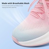 image:imageStelle Girls Sneakers Kids Tennis Running Walking Shoes SlipOn Athletic Non Slip Lightweight Breathable Sport Shoes for LittleBig KidRainbow Blue