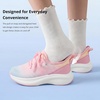 image:imageStelle Girls Sneakers Kids Tennis Running Walking Shoes SlipOn Athletic Non Slip Lightweight Breathable Sport Shoes for LittleBig KidRainbow Blue