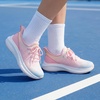 image:imageStelle Girls Sneakers Kids Tennis Running Walking Shoes SlipOn Athletic Non Slip Lightweight Breathable Sport Shoes for LittleBig KidRainbow Blue