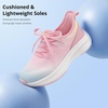 image:imageStelle Girls Sneakers Kids Tennis Running Walking Shoes SlipOn Athletic Non Slip Lightweight Breathable Sport Shoes for LittleBig KidRainbow Blue