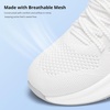 image:imageStelle Girls Sneakers Kids Tennis Running Walking Shoes SlipOn Athletic Non Slip Lightweight Breathable Sport Shoes for LittleBig KidWhite