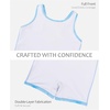 image:imageStelle Gymnastics Leotards for Girls Sleeveless Biketard Dance Leotard Tumbling OutfitsCloudburst Blue