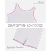 image:imageStelle Gymnastics Leotards for Girls Sleeveless Biketard Dance Leotard Tumbling OutfitsRainbow Mist