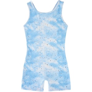 image:imageStelle Gymnastics Leotards for Girls Sleeveless Biketard Dance Leotard Tumbling OutfitsCloudburst Blue