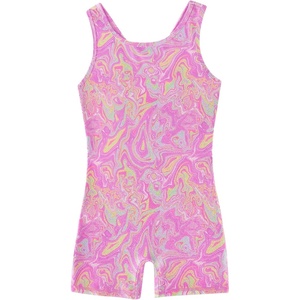 image:imageStelle Gymnastics Leotards for Girls Sleeveless Biketard Dance Leotard Tumbling OutfitsColor Swirl
