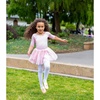 image:imageStelle Puff Sleeve Ballet Leotards for Girls with Sparkly Tutu Skirted Toddler Dance Dress Outfit03short Sleeveballet Pink