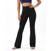 image:imageStelle 31 Inseam Yoga Pants with Pockets for Women High Waisted Flare Leggings Pilates Daily Yoga PantsBlack