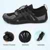 image:imageStelle Water Shoes for Women Men QuickDry Barefoot Aqua Shoes for Beach Swim Pool Boating amp Yoga Lightweight Water Shoes for AdultBlack