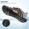 image:imageStelle Water Shoes for Women Men QuickDry Barefoot Aqua Shoes for Beach Swim Pool Boating amp Yoga Lightweight Water Shoes for AdultGlacial Ember