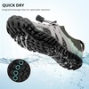 image:imageStelle Water Shoes for Women Men QuickDry Barefoot Aqua Shoes for Beach Swim Pool Boating amp Yoga Lightweight Water Shoes for AdultGrey