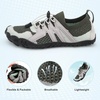 image:imageStelle Water Shoes for Women Men QuickDry Barefoot Aqua Shoes for Beach Swim Pool Boating amp Yoga Lightweight Water Shoes for AdultGrey