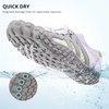 image:imageStelle Water Shoes for Women Men QuickDry Barefoot Aqua Shoes for Beach Swim Pool Boating amp Yoga Lightweight Water Shoes for AdultLight Purple