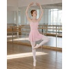image:imageStelle Women Ballet Skirt Chiffon Wrap Skirt Pull On Adult Dance Skirt Elastic Mesh Sheer Ballerina Outfit DancewearBallet Pink
