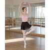 image:imageStelle Women Ballet Skirt Chiffon Wrap Skirt Pull On Adult Dance Skirt Elastic Mesh Sheer Ballerina Outfit DancewearBlack
