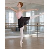 image:imageStelle Women Ballet Skirt Chiffon Wrap Skirt Pull On Adult Dance Skirt Elastic Mesh Sheer Ballerina Outfit DancewearBlack