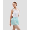 image:imageStelle Women Ballet Skirt Chiffon Wrap Skirt Pull On Adult Dance Skirt Elastic Mesh Sheer Ballerina Outfit DancewearLight Blue