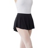 image:imageStelle Ballet Skirt Women Pull On HighLow Dance Wrap Skirts Adult Elastic Mini Skirt Ballerina OutfitBlack