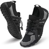 image:imageStelle Water Shoes for Women Men QuickDry Barefoot Aqua Shoes for Beach Swim Pool Boating amp Yoga Lightweight Water Shoes for AdultBlack