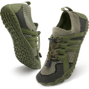 image:imageStelle Water Shoes for Women Men QuickDry Barefoot Aqua Shoes for Beach Swim Pool Boating amp Yoga Lightweight Water Shoes for AdultUtility Green