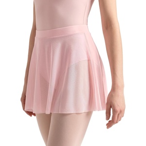 image:imageStelle Women Ballet Skirt Chiffon Wrap Skirt Pull On Adult Dance Skirt Elastic Mesh Sheer Ballerina Outfit DancewearBallet Pink