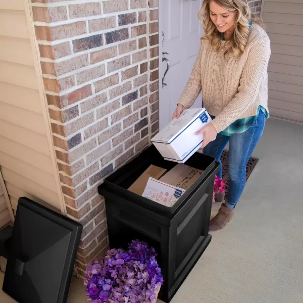 Step2 583099 Express Package Delivery Box, 31"H x 18"W x 23"D, Mocha