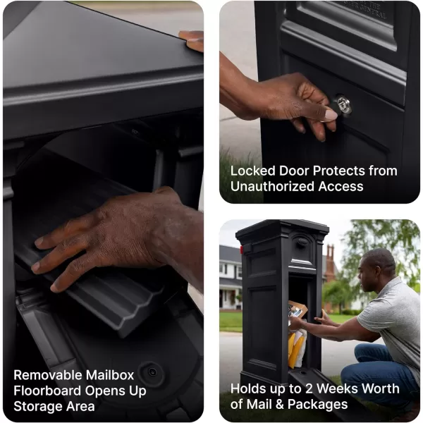 Step2 Atherton Reserve Storage Mailbox - Classic White