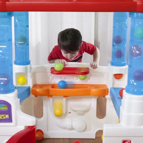 Step2 Crazy Maze Ball Pit Playhouse for Kids, Indoor/Outdoor Playset, Toddlers 1.5+ Years Old, 20 Interactive Colorful Balls, Easy Assembly