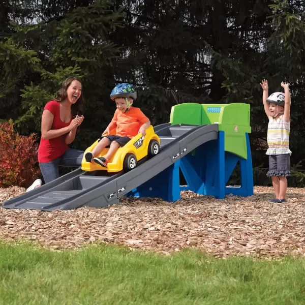 Step2 Extreme Coaster for Kids - Roller Coaster for Toddlers - Slide Ride for Outdoor Use