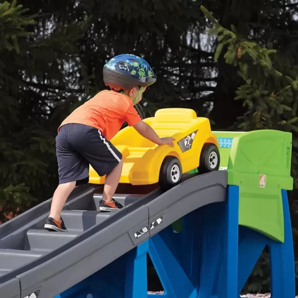 Step2 Extreme Coaster for Kids - Roller Coaster for Toddlers - Slide Ride for Outdoor Use