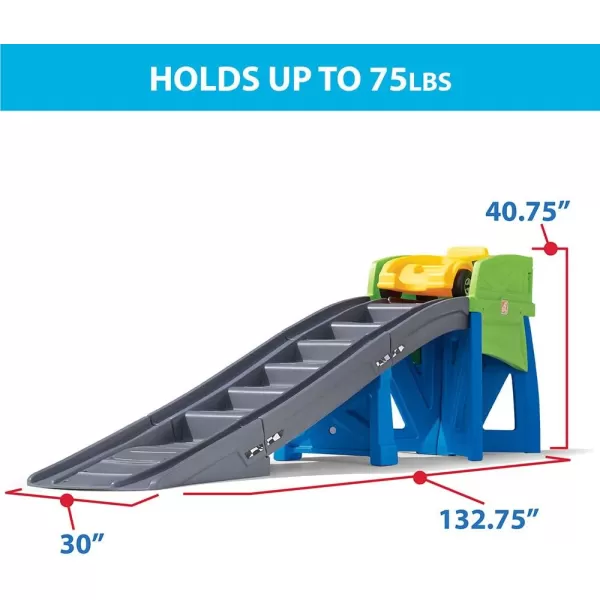 Step2 Extreme Coaster for Kids - Roller Coaster for Toddlers - Slide Ride for Outdoor Use