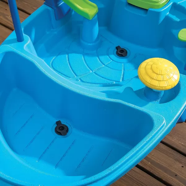 Step2 Fiesta Cruise Sand &amp; Water Table for Kids, 10 Piece Accessory Kit, Toddler Summer Outdoor/Indoor Toy, Ages 2+, Multicolor