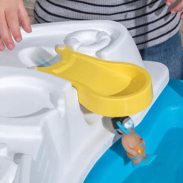 Step2 Fiesta Cruise Sand &amp; Water Table for Kids, 10 Piece Accessory Kit, Toddler Summer Outdoor/Indoor Toy, Ages 2+, Multicolor