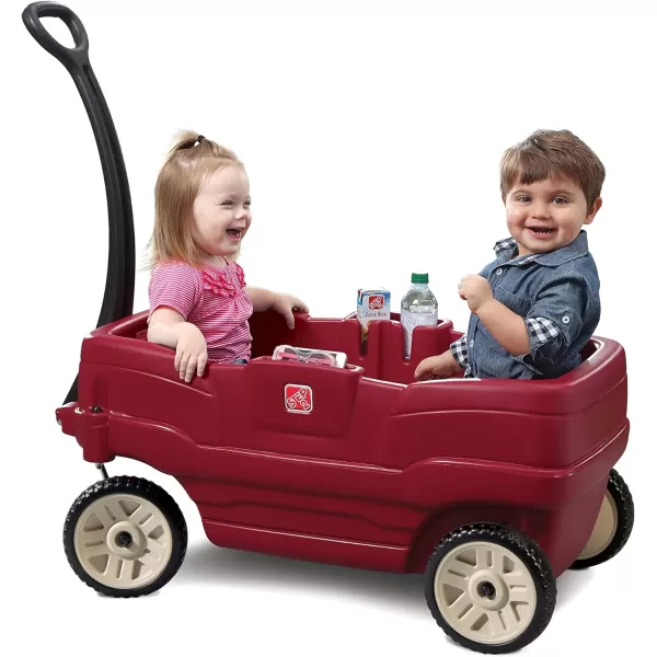 Step2 Neighborhood Wagon with Seats, Red