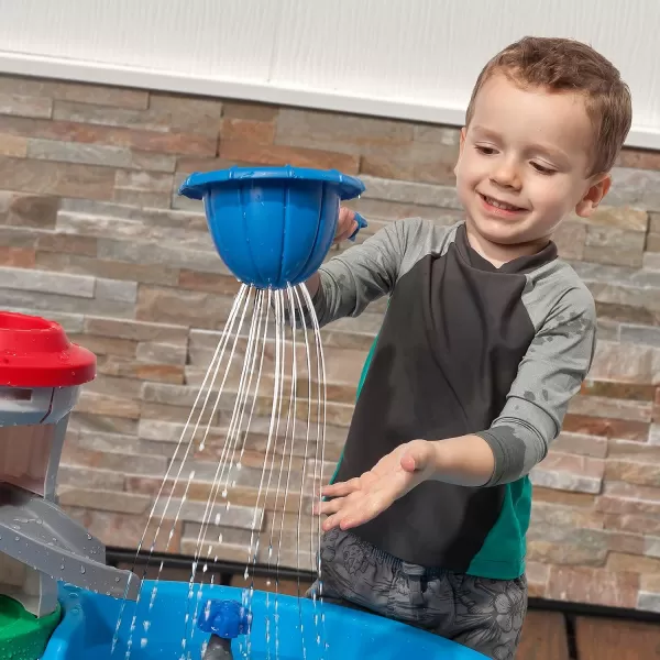 Step2 PAW Patrol Water Table for Kids, Outdoor Kids Water Sensory Table, Ages 1.5+ Years Old, 7 Piece Water Toy Accessories, Blue &amp; Gray