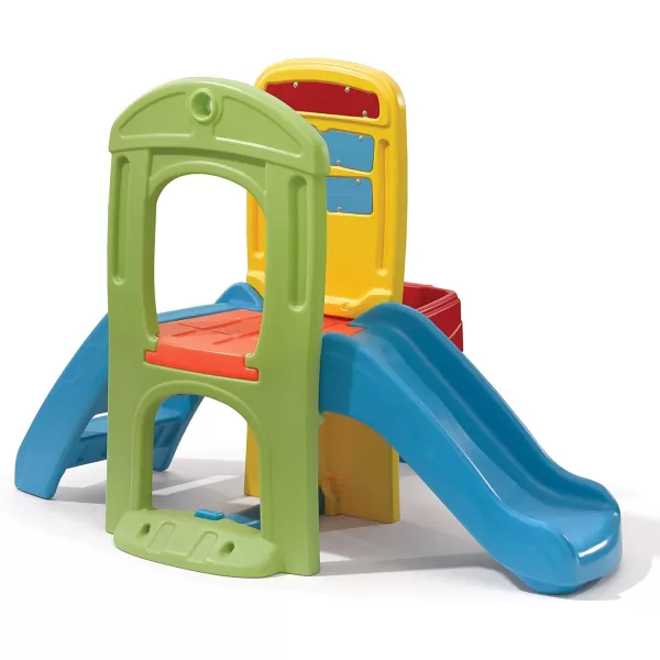 Step2 Play Ball Fun Toddler Climber, Indoor/Outdoor Playground Set, Slide, Ball Drop Wall, Climbing Stair, Easy to Assemble, Backyard Playset, Kids Ages 1.5+ Years Old