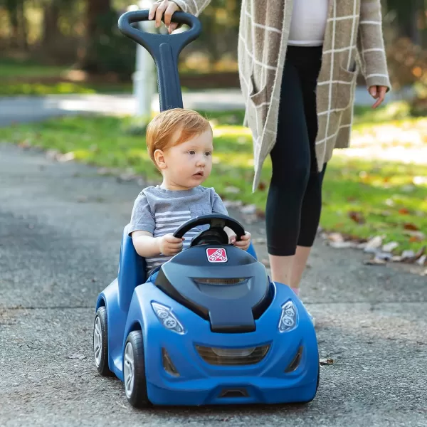 Step2 Push Around Buggy GT for Kids, Push Car with Seat Belt and Horn, Toddlers Ages 1.5 – 3 Years Old, Max Weight 50 lbs., Easy Storage, Ideal Stroller Substitute, Red