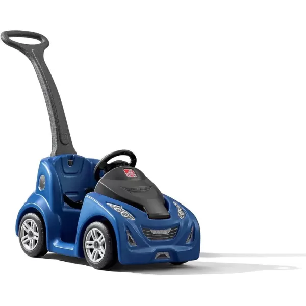 Step2 Push Around Buggy GT for Kids, Push Car with Seat Belt and Horn, Toddlers Ages 1.5 – 3 Years Old, Max Weight 50 lbs., Easy Storage, Ideal Stroller Substitute, Red
