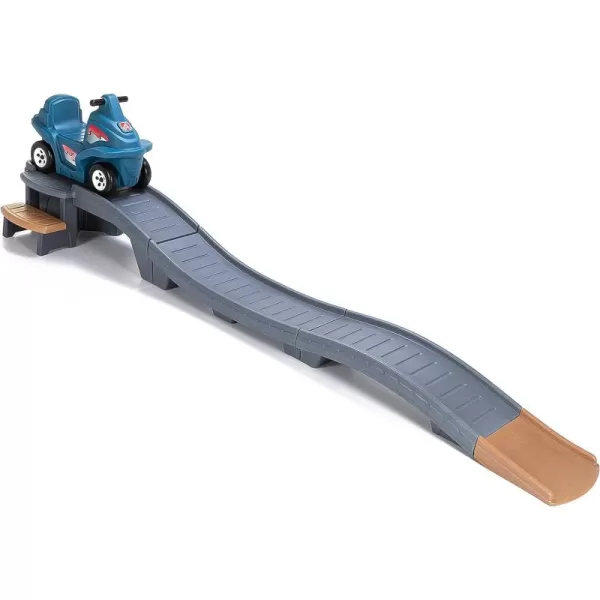 Step2 Up &amp; Down Roller Coaster Kids Toy, Ride On Push Car, Indoor/Outdoor Playset, Toddlers 2-5 Years Old, Compact Storage, Max Weight 50 lb., Multicolor