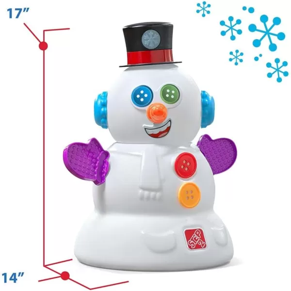Step2 My First Christmas Tree for Kids, Interactive Christmas Tree Toy, Toddlers Ages 1.5+ Years Old, 12 Colorful Plastic Ornaments to Decorate, Mini Train Set Circles the Skirt
