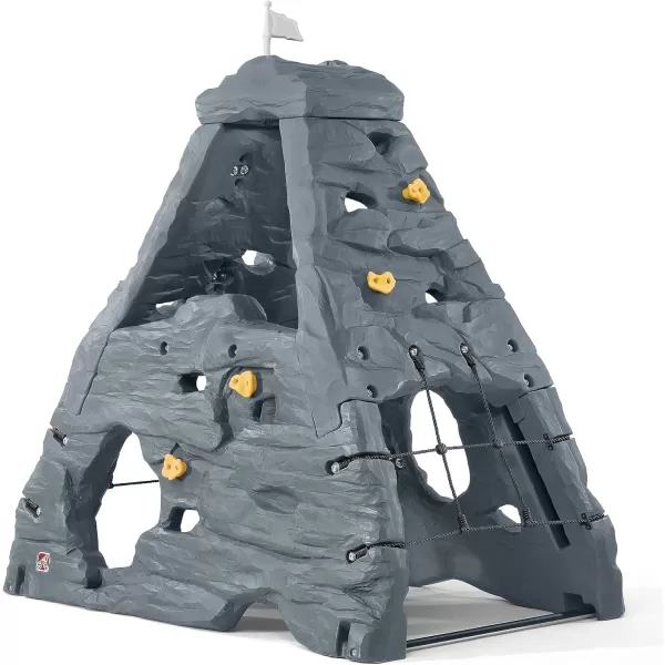 Step2 Skyward Summit for Kids, Climbing Wall Playset for Toddlers, Ages 4 –8 Years Old, Easy to Assemble Kids Outdoor Playground for Backyard