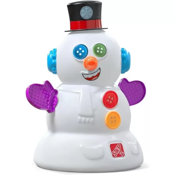 Step2 My First Christmas Tree for Kids, Interactive Christmas Tree Toy, Toddlers Ages 1.5+ Years Old, 12 Colorful Plastic Ornaments to Decorate, Mini Train Set Circles the Skirt