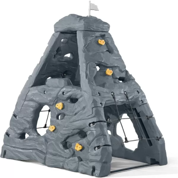 Step2 Skyward Summit for Kids, Climbing Wall Playset for Toddlers, Ages 4 –8 Years Old, Easy to Assemble Kids Outdoor Playground for Backyard