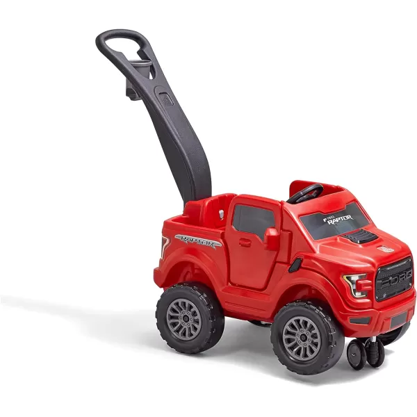 Step2 2-in-1 Ford F-150 Raptor | Kids Ride On Push Car | Red 